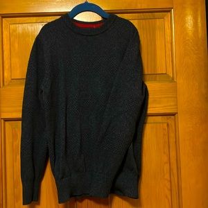 Cat and Jack navy crewneck pullover sweater